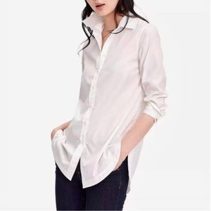 BR Petite Parker Shirt – White